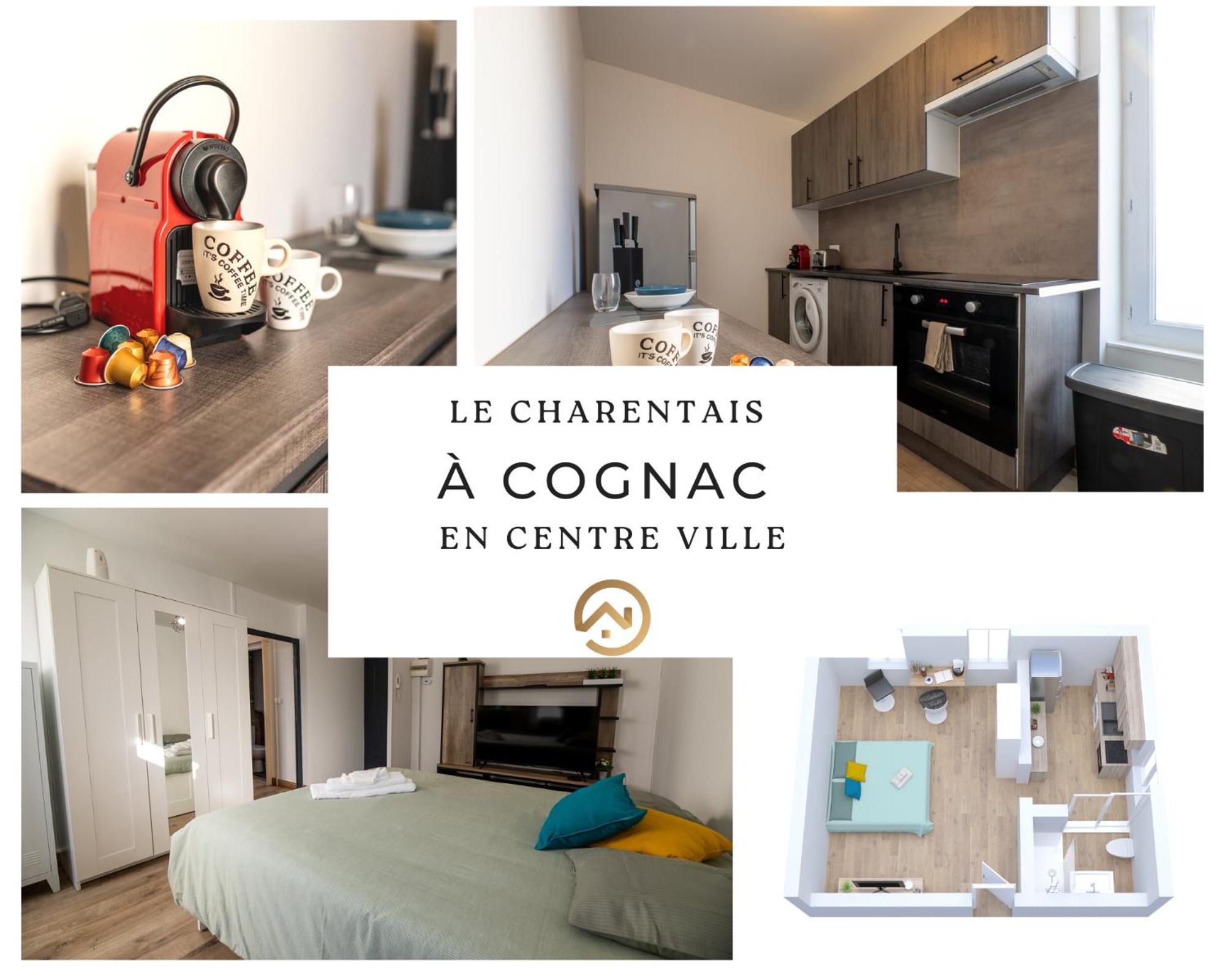 Le Charentais #Confort #Rdc Cognac Extérieur photo